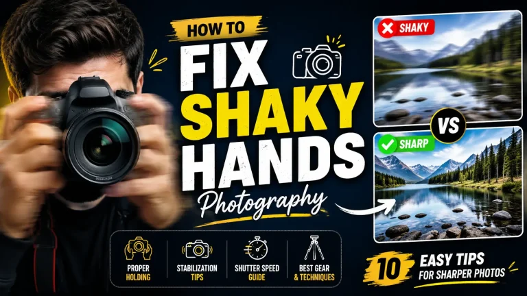 How to Fix Shaky Hands Photography